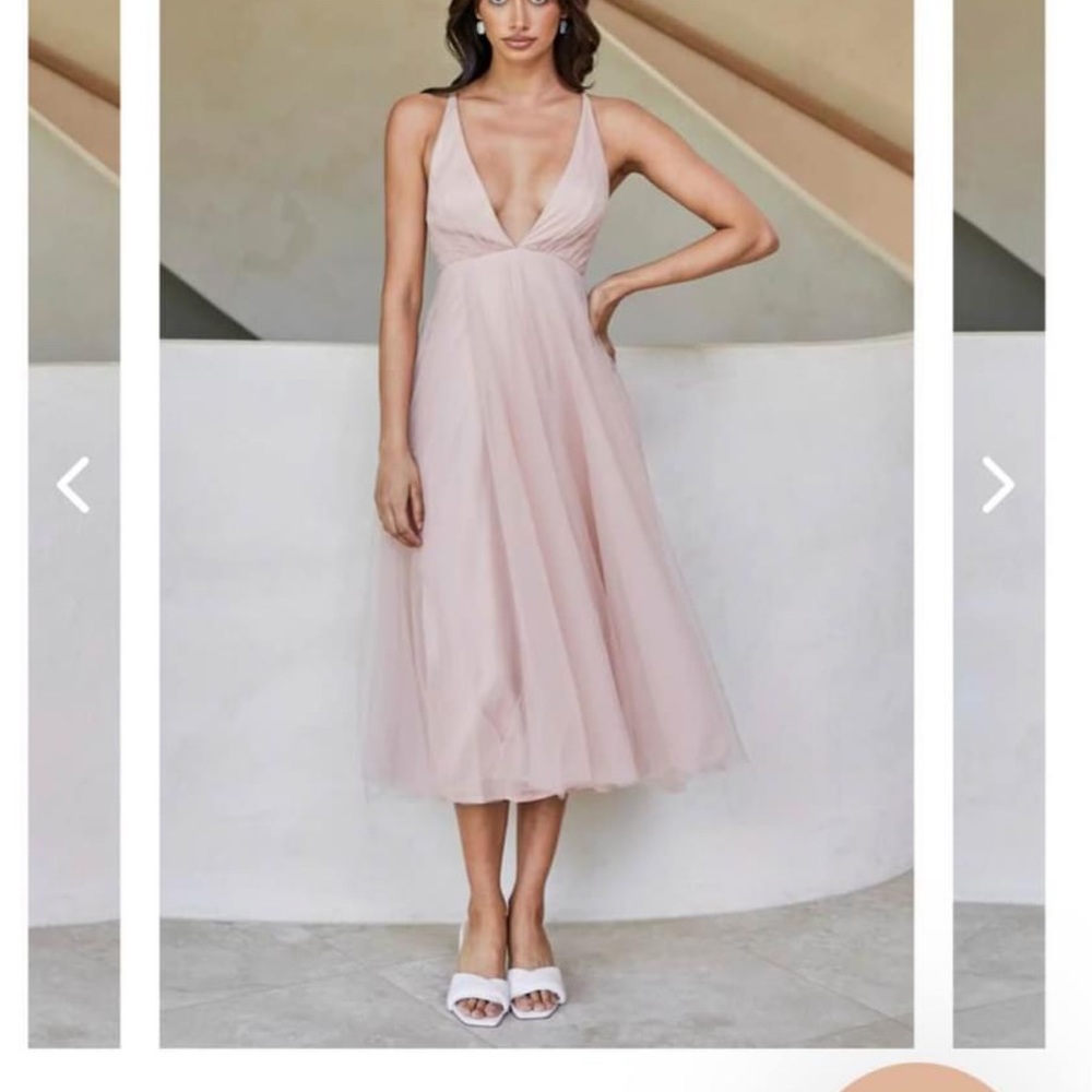 Dress never worn pink Lilly